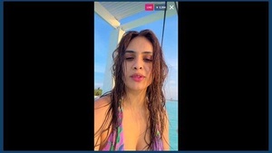 Neha Malik Feb Bikini Ao Vivo