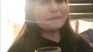 Randi in hotel with clear Hindi Speaking Big tits