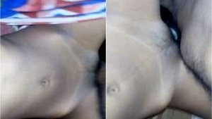 Desi girl with a tight pussy gets pounded hard in the ass by her lover