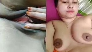 Exclusive Video of Bangla Bhabhi flaunting Her Big Boobs and Pussy