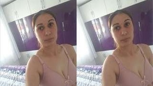 Exclusive video of a horny wife giving a blowjob and getting fucked