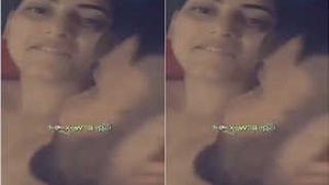 Amateur Indian Girl with Huge Tits Sucking Her Lovers