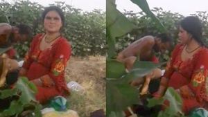 Paid Randi outdoors the fuck, and his mom sees them