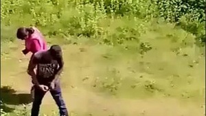 Standing fucking outdoors