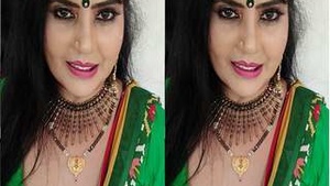 Kanchan bhabhis steamy live show with a twist