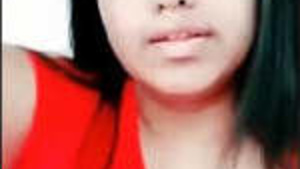 Sexy indian girl showing her big tits and pussy video call