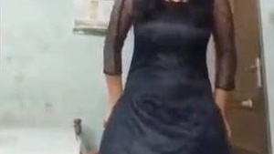 Cute GF get naked for BF