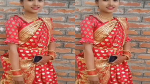 Amateur Indian Girl Gets Naughty Behind the Door