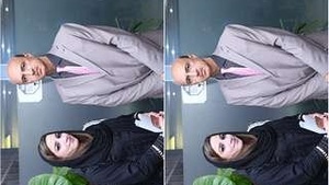 Exclusive Sexy Video: Girl Fingers Herself and Sucks on Professors Cock