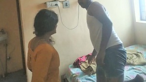 Real desi bhabhi very sexy figure enjoying in hotel