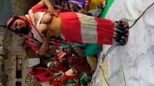 Punjabi Bhabhi Hot Dance Band Breasts Show