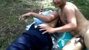 Indonesian Oil Plantation Workers Get Naughty Outdoors