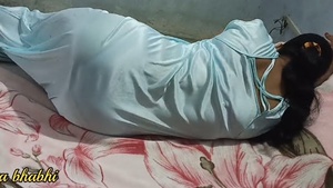 Sexy busty woman 69 style