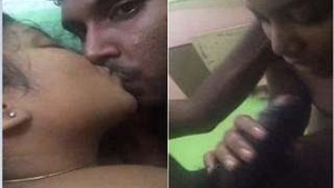 Exclusive Video: Sexy Lover Clg Kisses and Gives Blowjob to Husband