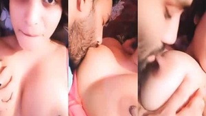 Amateur Indian sex show with hot girlfriend and lover