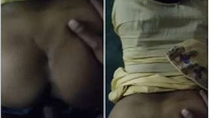 Exclusive Desi couple indulges in tit-licking and pussy play