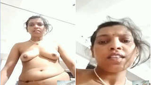 Desi Bhabhi Teases with Her Big Breasts and Pussy in Amateur Video