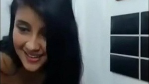 College student seduces her boyfriend on camera in hot porn video