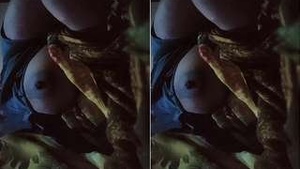 Amateur Desi Wife with Big Tits Gets Naughty in the Bedroom