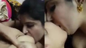 Desi lesbian teen girls indulge in some steamy oral action