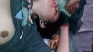 Redheaded teen with big breasts has rough sex with her classmate