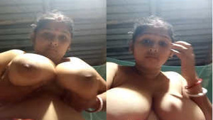 Desi Babe with Big Breasts Reveals Her Body in HD