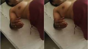 Indian Amateur Wife with Big Tits and Pussy Gets Recorded by Husband