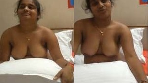 Exclusive Video of Sexy Wife Showing Off Her Breasts