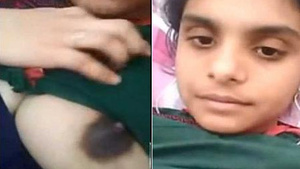 Desi girls college friend joins in on the action in this video