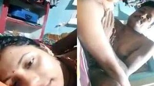 Desi Cpl Gets Rid of Husbands Dick in Romantic Encounter