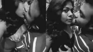 Indian Babes with Big Tits Kissing and Pressing Each Other