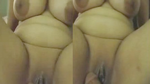 Bhabhi with big boobs gives a sensual handjob and fucks