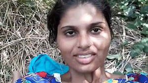 Bf Fucks Cute Girl Outdoors in Village