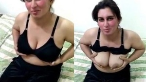 Beautiful Paki Pathan Milf Showing Breasts To Her Lover