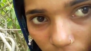 Fucking in the jungle in doggy style