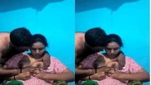 Bhabhis Sexy Skills: Sucking Husbands Big Breasts