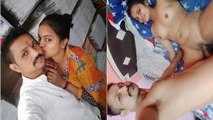 Exclusive Desi couple roams and fucks in a hotel room