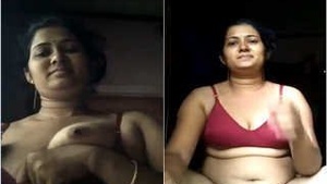 Boadys boobs are on full display as she pleasures herself with her fingers