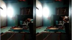 Bhabhas private cam captures her cross-dressing in action