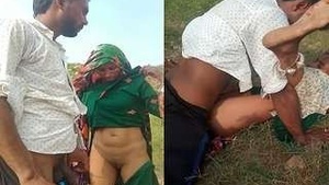 Desi Hunk Randy Gets His Tight Hole Stretched Outdoors