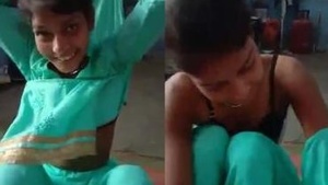 Village woman pussy licking and fingered by her husband