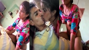 Hot Dehati takes on her cousins big cock in steamy video