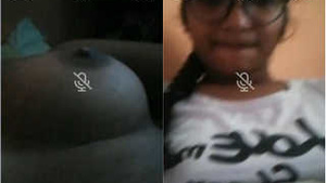 Cute Indian college student flaunts her breasts and pussy in Part 2