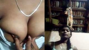 Desi Girl Clg Shows Her Big Tits to Lover on Video Call