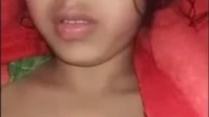 Beautiful Newlywed Girl Riding On Her Husband