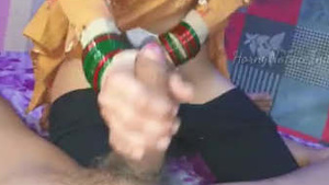 Kieran Kaur, the seductive whore, prepares for the next round with her partner