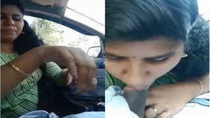 Exclusive porn video of Mallus wife giving her lover a blowjob