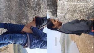 Desi Wife Gets Her Pussy Pounded Outdoors