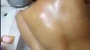 Bhabi bathing, captured by husband