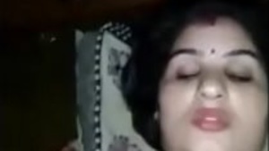 Newlyweds on a night of sex